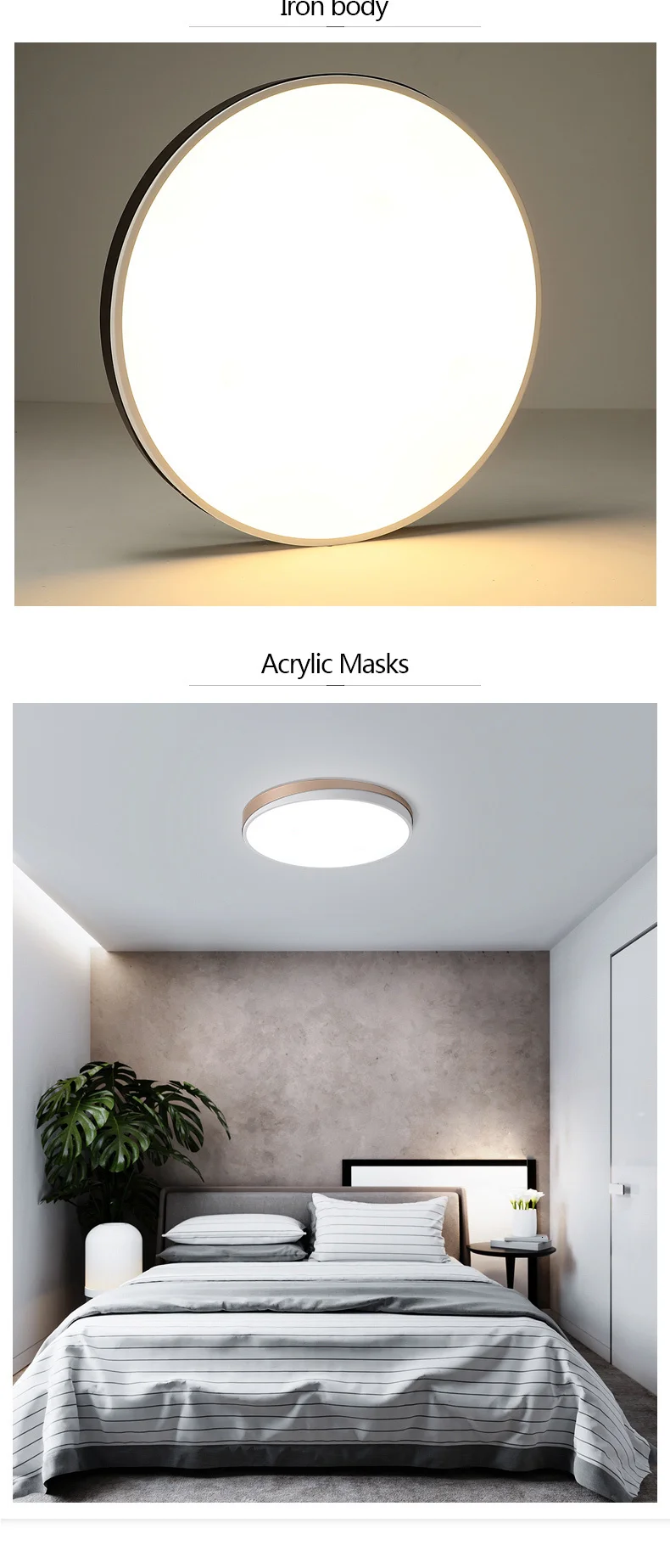 Минимализм ledlamp потолочная светодиодная люстра для спальни lampadario белая/черная современная люстра осветительные приборы