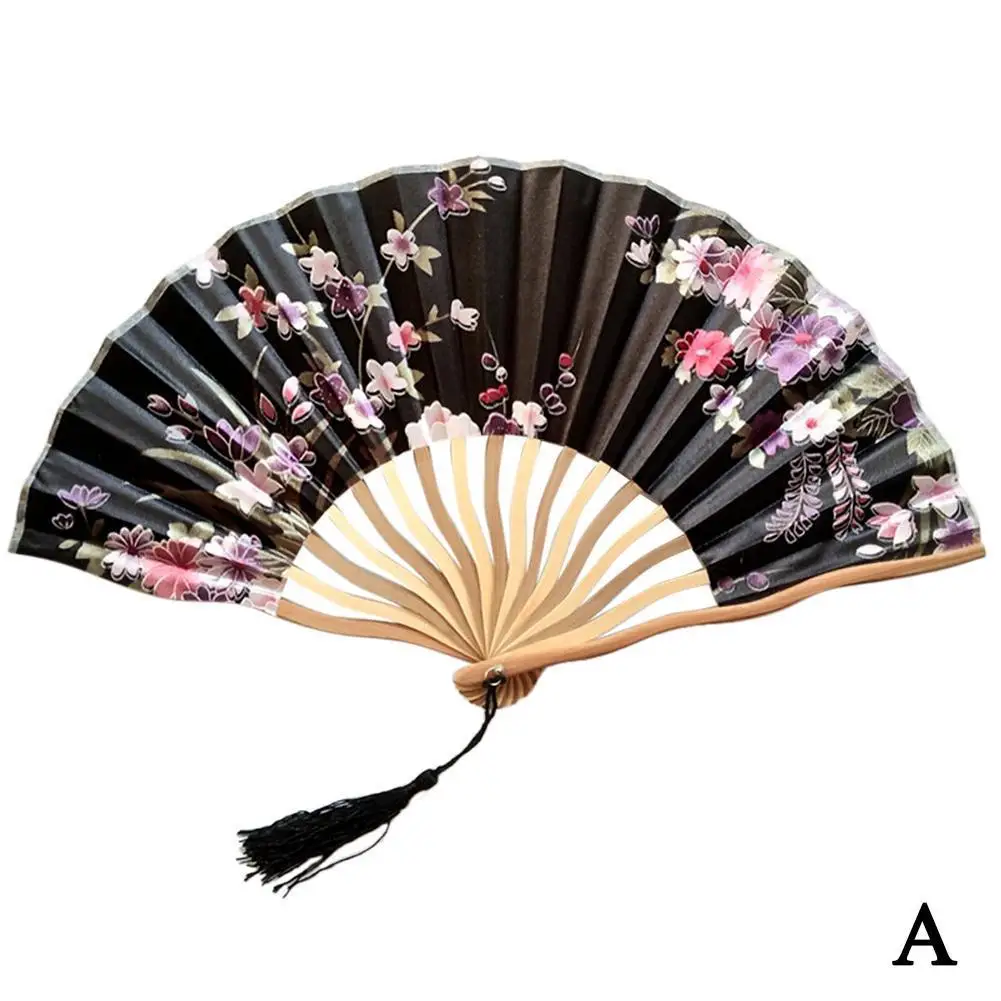 

2021 Hot Verkoop Chinese Stijl Hand Held Fan Bamboe gift Vouwen Vintage Decor Party Fan Papier Fans Chinese Wedding C3S8