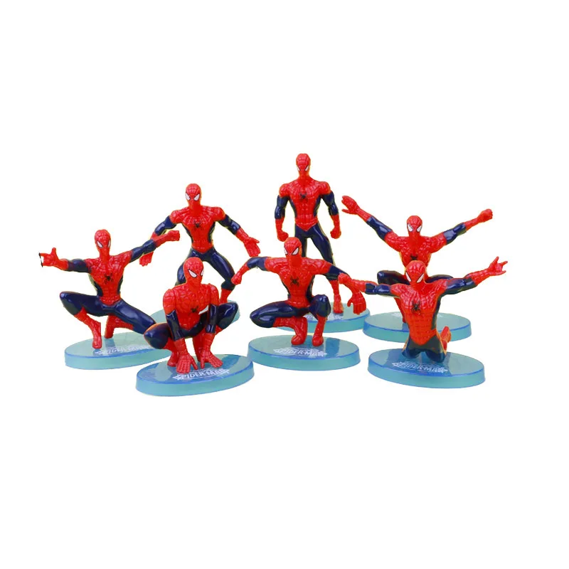 Украшения для торта на день рождения Disney мстители Человек-паук топпер браслеты