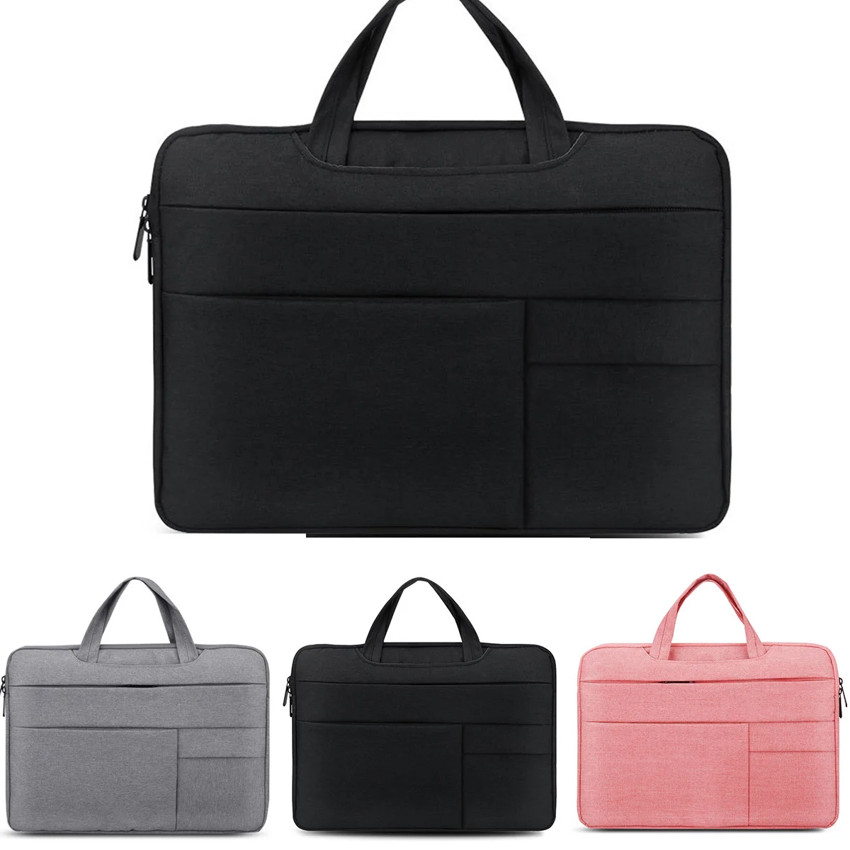 

New Portable Notebook Handbag Laptop Bag Sleeve Case Protector Multi-Pocket Carry Bag For 13inch 14inch 15inch Laptop PC