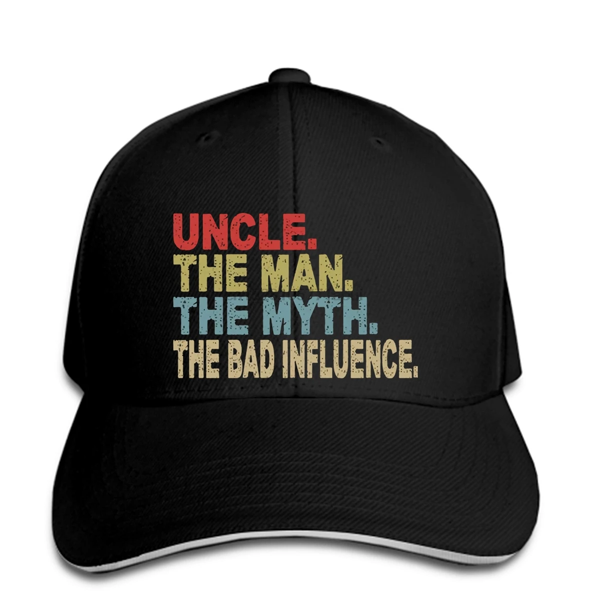 

Baseball cap Uncle The Man The Myth The Bad Influence G200 Navy Baseball caps Men