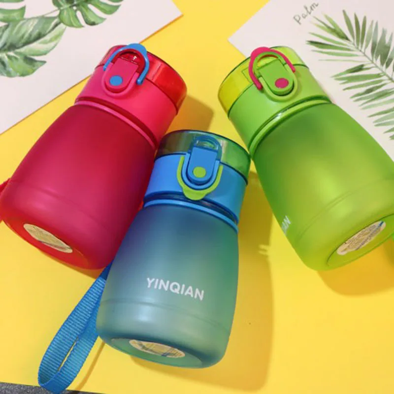 Милые дети мультфильм школа питьевой воды соломенная бутылка детская чашка с