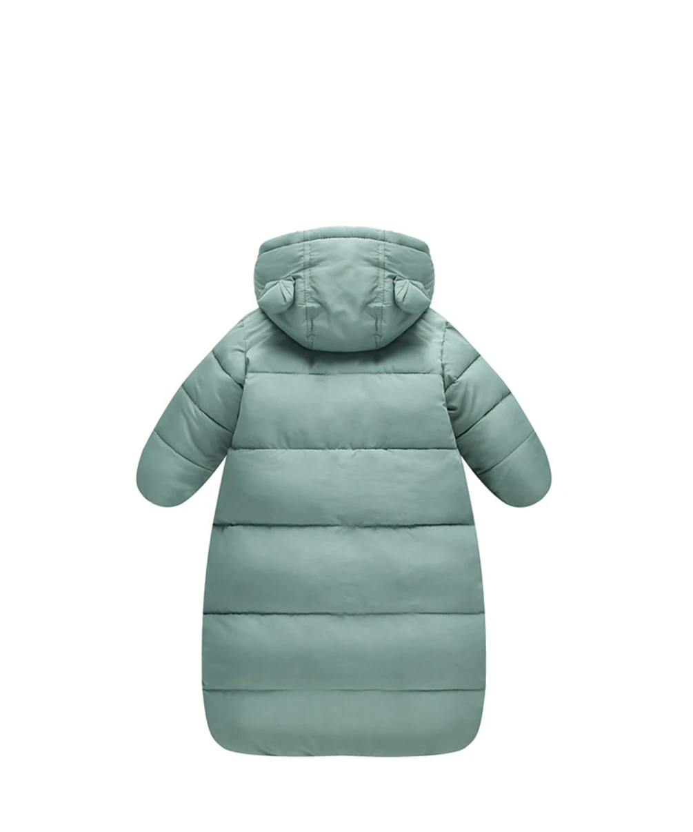 Для новорожденного младенца любого пола девочка мальчик Зимний толстый теплый