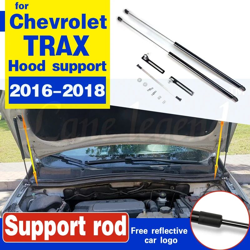 

Car Engine Hood Cover Support Lift Rod Gas Spring Shock Hydraulic Rod Strut Bars For Chevrolet TRAX 2016 2017 2018 Car-styling