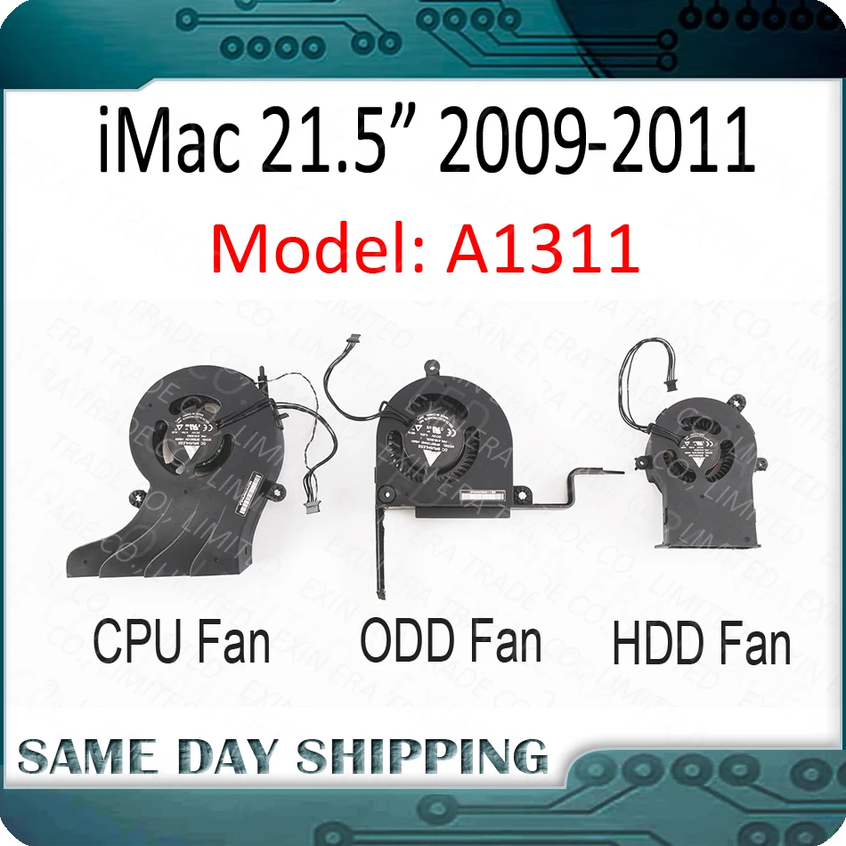 Подержанный вентилятор A1311 Для iMac 21 5 дюйма комплект странного вентилятора для ЦП