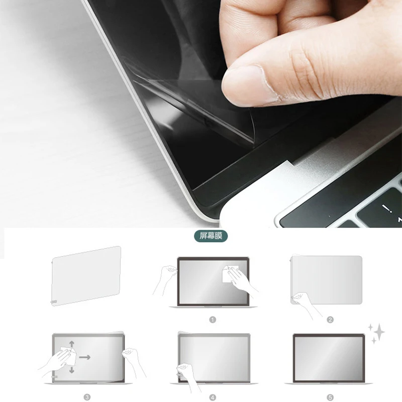 Прозрачная защитная пленка для экрана Macbook Pro 13 Touch Bar A1706 A1989 A2159 пленка| |