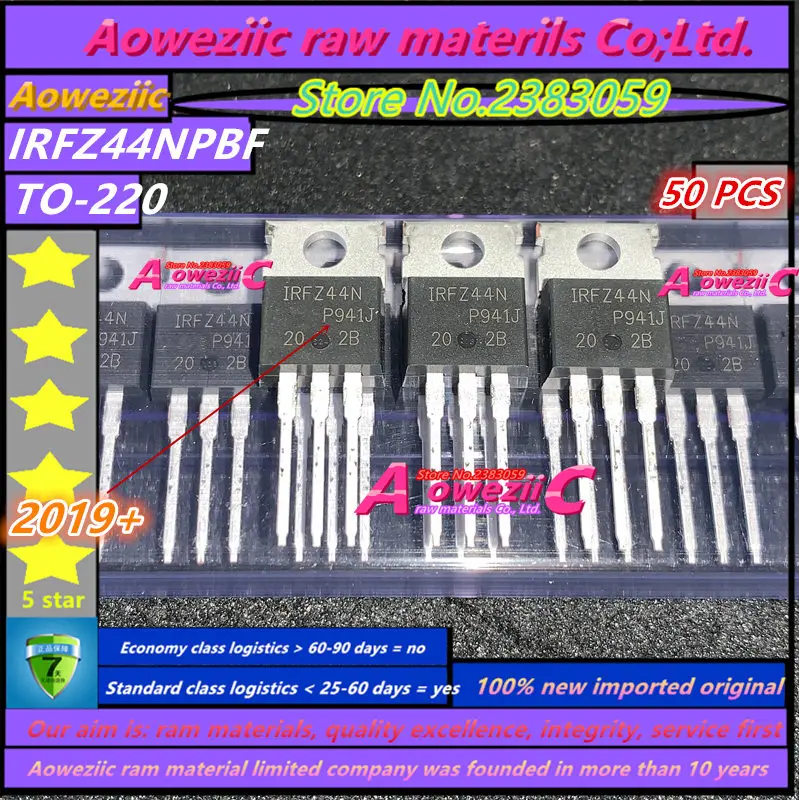 Aoweziic 2019 + (50 шт.) новинка 100% импортный оригинальный IRFZ44NPBF IRFZ44N TO 220 задний световой
