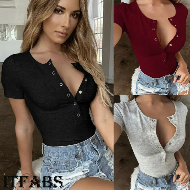 Модная женская Повседневная Клубная одежда комбинезон Облегающий Ромпер блузка