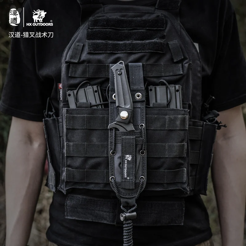 Охотничий нож Hx Outdoors 440c ручка из нейлонового стекловолокна тактические ножи