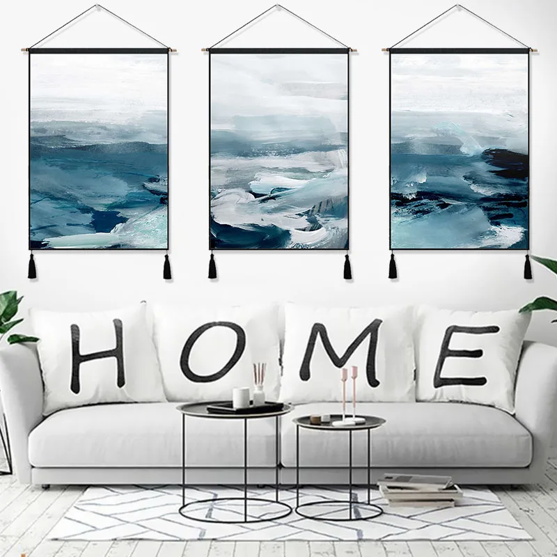 Скандинавский норвежский морской путешествия винтажная подвесная Ткань