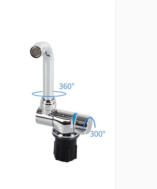Медный прицеп для лодки кран холодной воды с поворотом на 360 градусов кухни