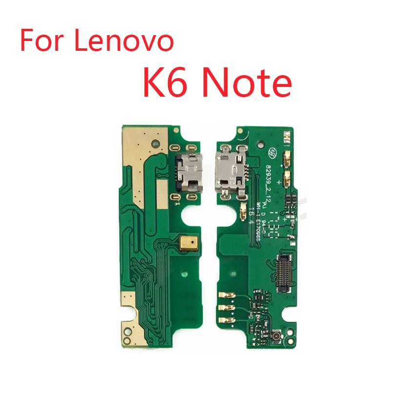 Для Lenovo K6 Note Micro USB зарядный порт зарядное устройство док-разъем гибкий кабель с