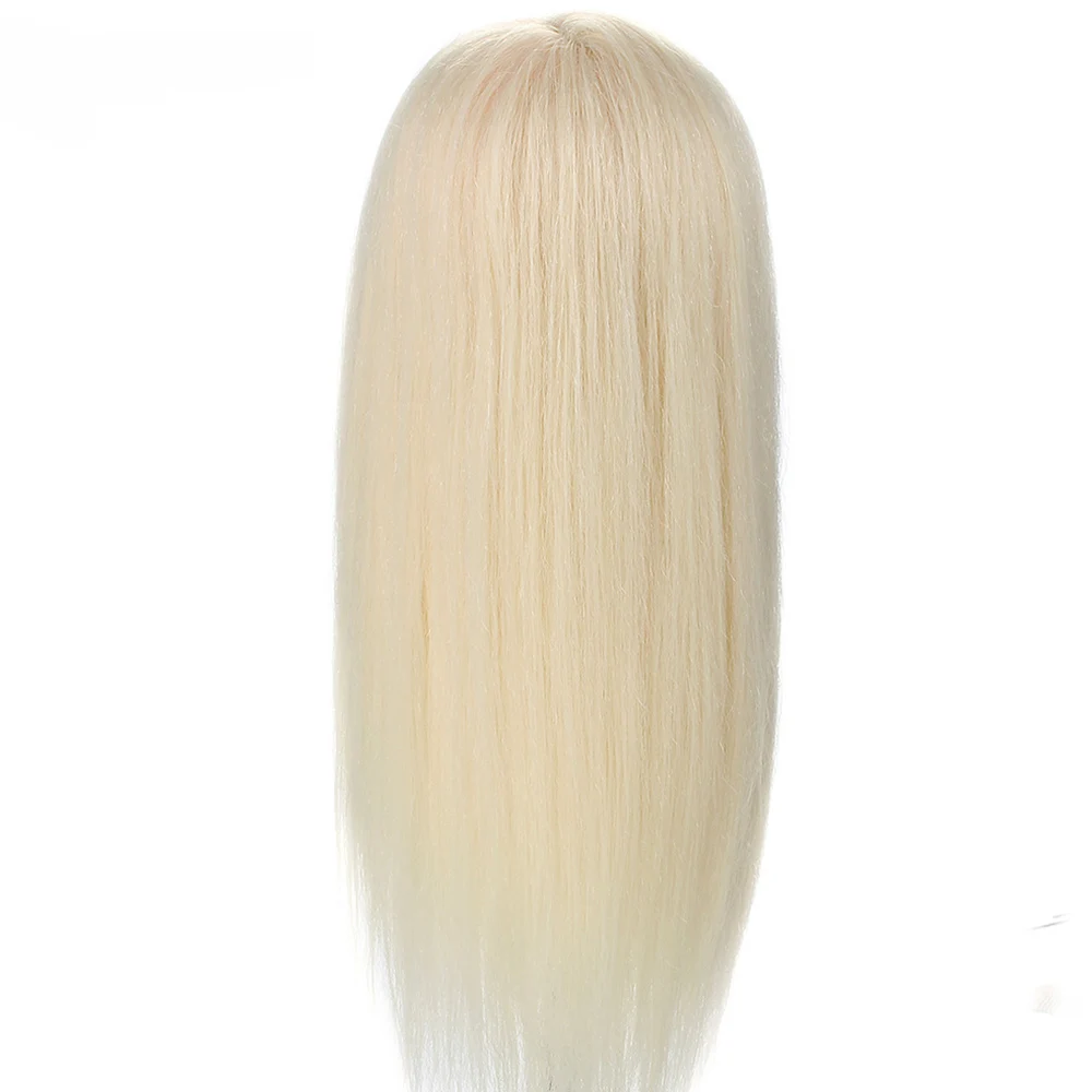 24 дюйма 90% из натурального меха женский манекен парикмахерские Стайлинг учебные