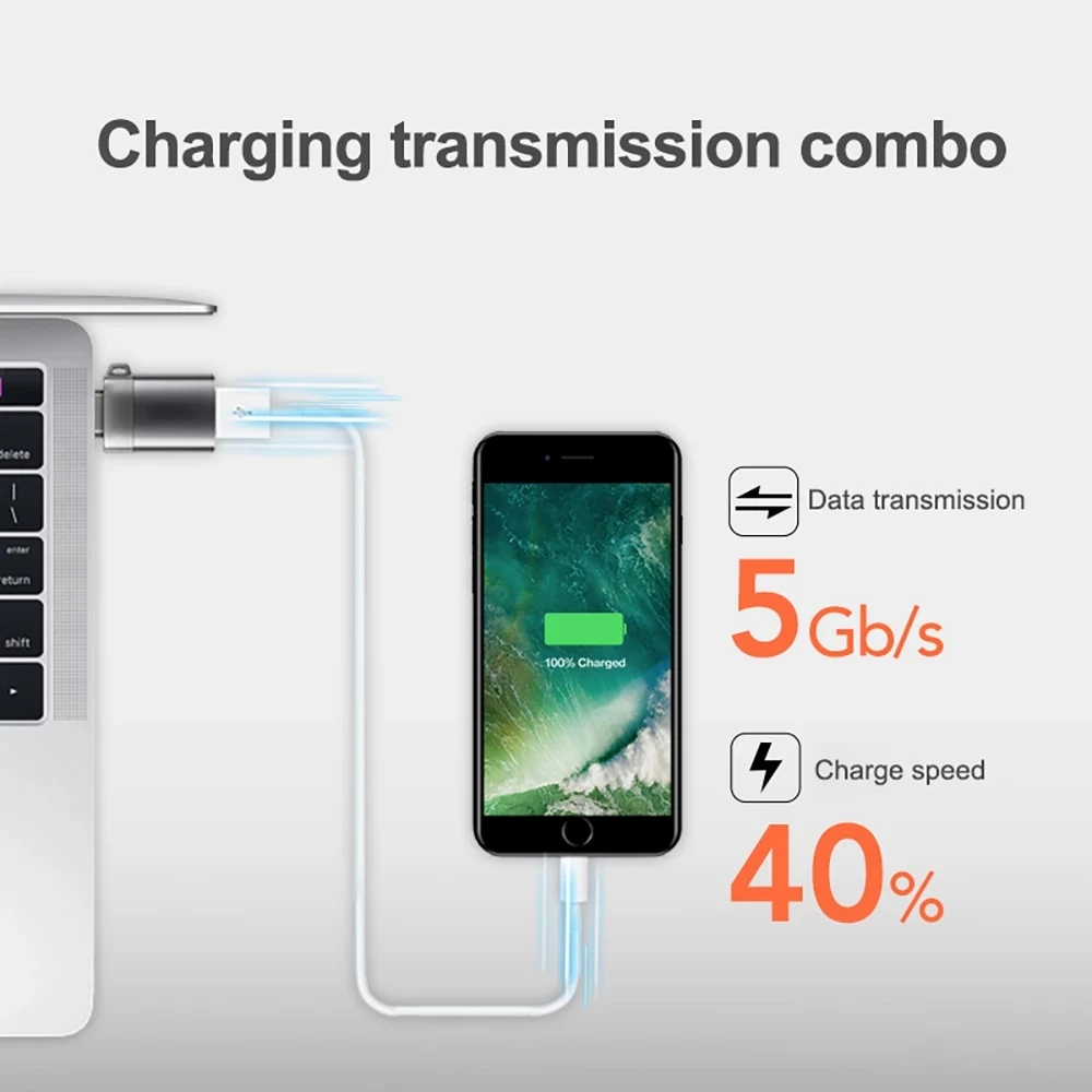 Адаптер OTG USB C адаптер Type к 3 0 кабель для Samsung Huawei планшета Micro