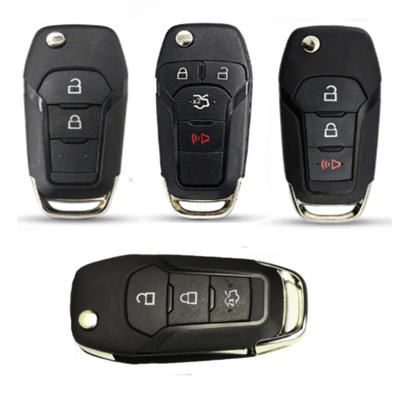 Новый чехол раскладушка для автомобильного ключа с HU101 bladefor Ford Fusion Edge Explorer 2013 2015 FCC