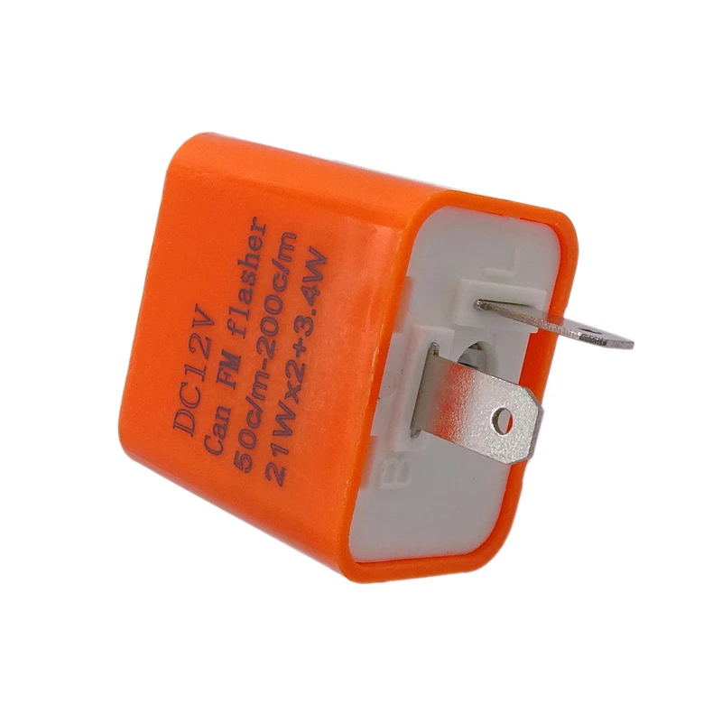 12 В Универсальный 2 контактный Светодиодный проблесковый реле мотоциклетный