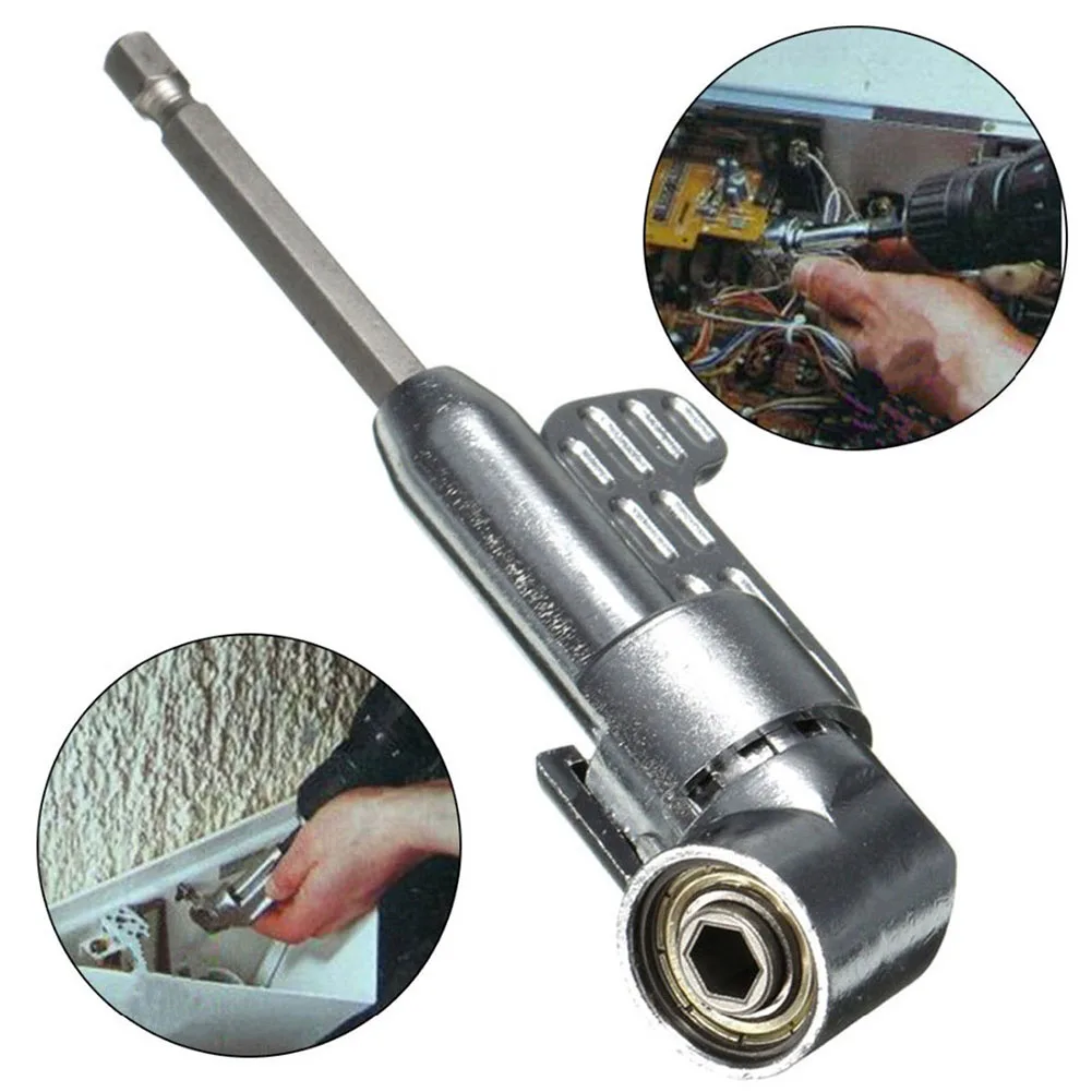 

Right Angle Drilling Corner Screwdriver Holder Drill Bit 105 Degree Extension Shank HR