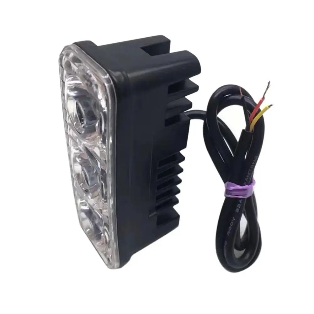 Car Modification General daytime Running Light 3-LED Bulb Warning Strobe Lights Aluminum Type Signal Flash for Cars | Автомобили и