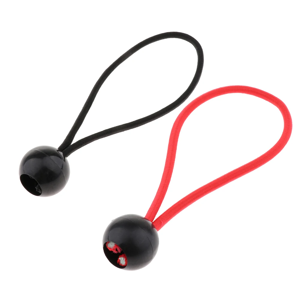 2 шт. 5 дюймов Тяжелая Рабочая шаровая банджи парусиной галстук вниз шнур шарик