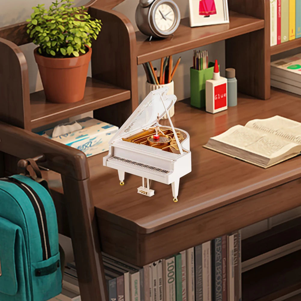 Механическая Классическая балерина танцующая на фортепиано Музыкальная