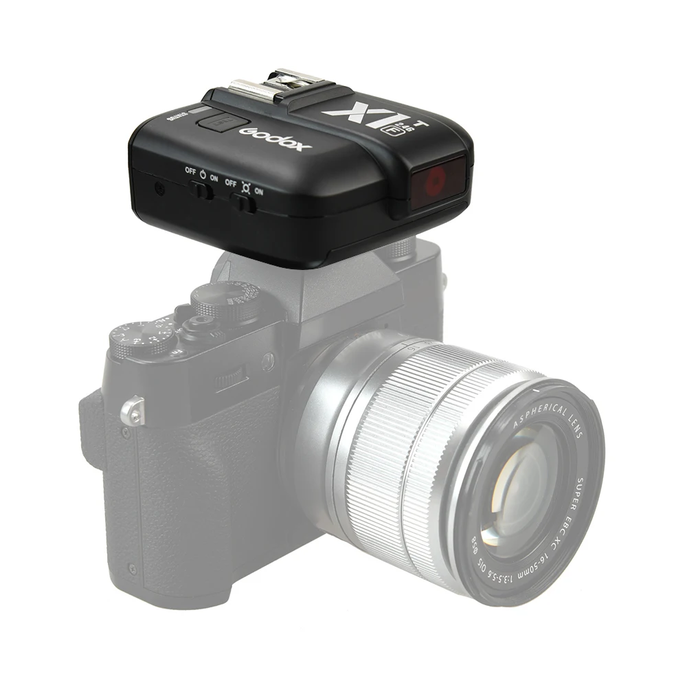 Godox X1T F 2 4G Беспроводной TTL вспышка триггера 1/8000s HSS 32 Каналы ЖК дисплей трансмиттер