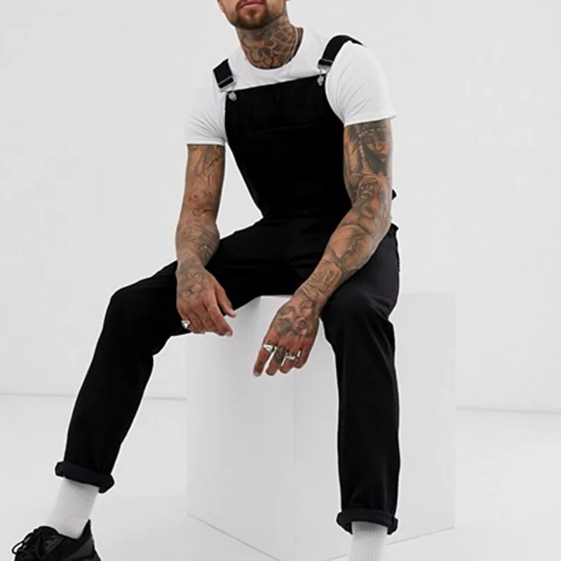 CYSINCOS новые модные мужские рваные джинсы комбинезоны Hi Street потертые джинсовые для