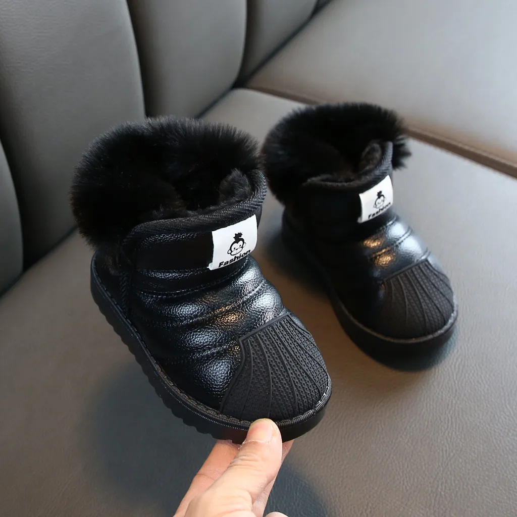 Детская обувь зимние ботинки модные водонепроницаемые ayaqqablar для малышей mesa de