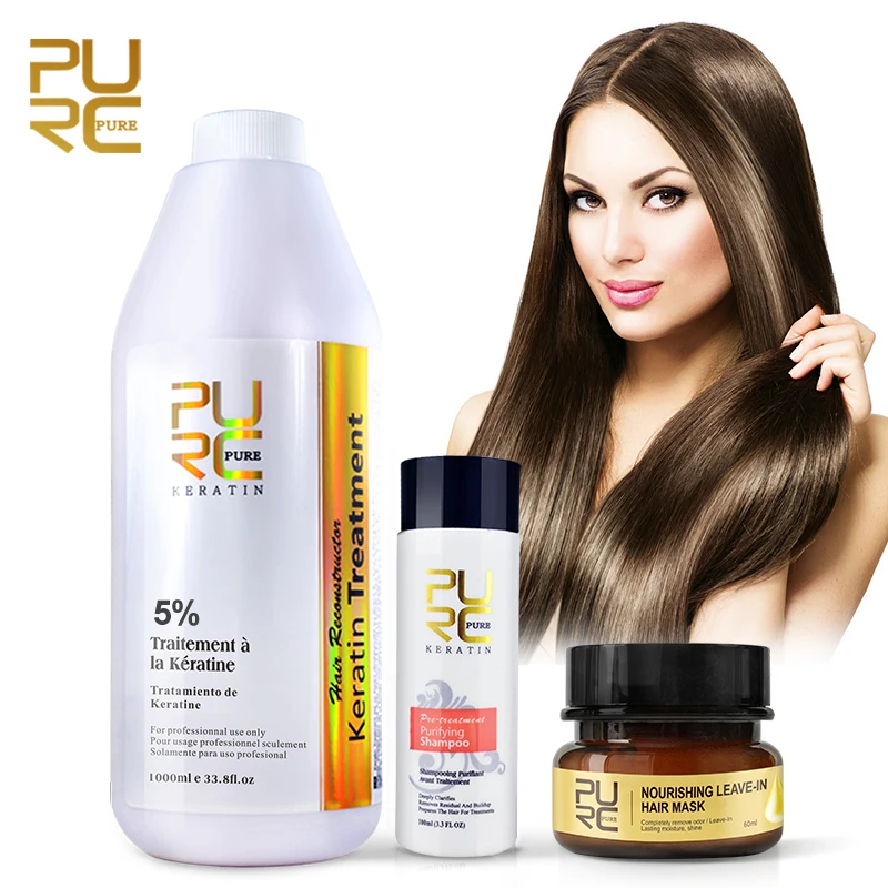 

5% кератиновая выпрямляющая маска для удаления запаха восстанавливает мягкий уход за волосами и кожей головы