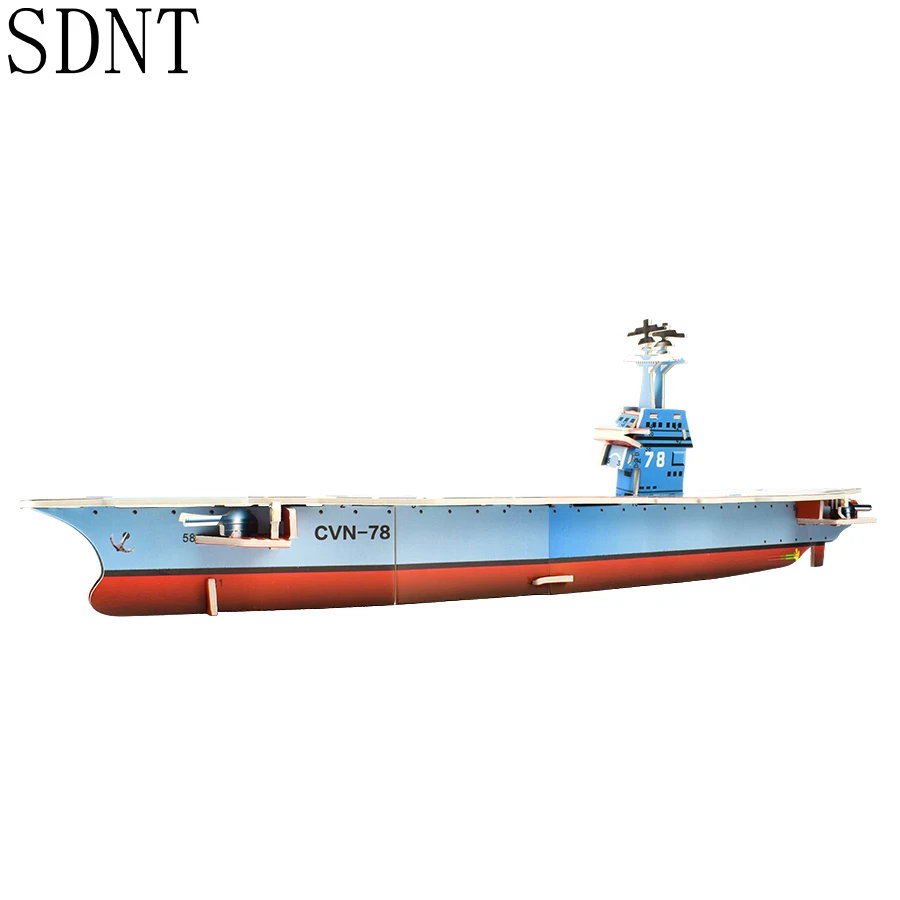 3D корабль пазлы Игрушки для мальчиков бумажная модель здания наборы ручной