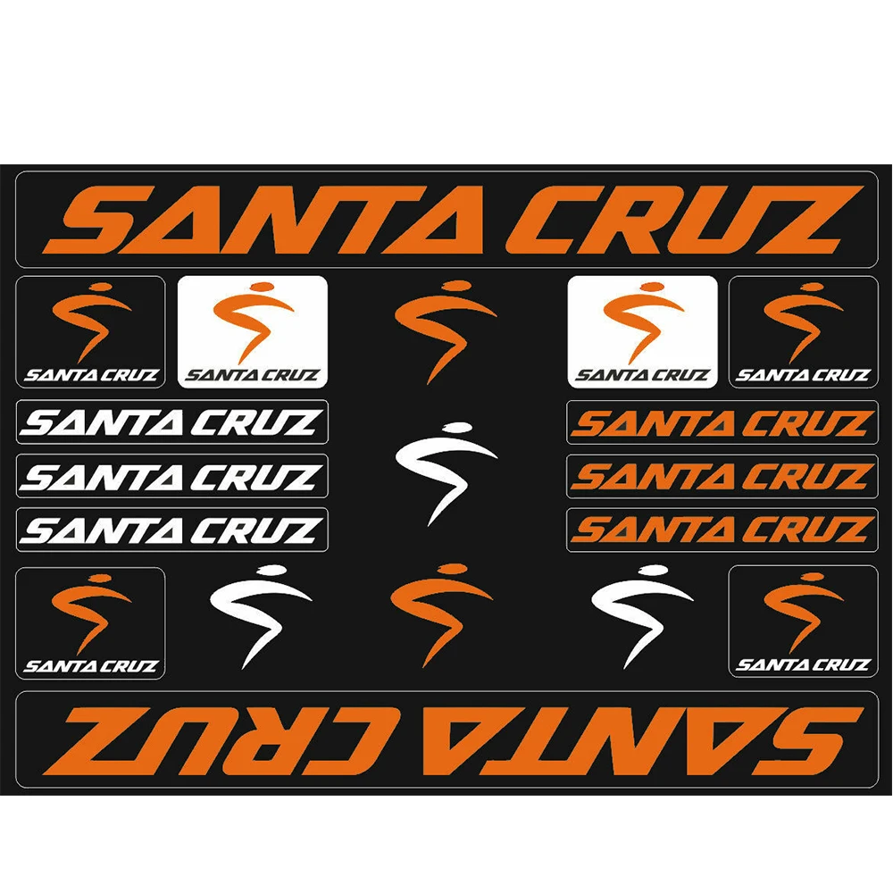Для Santa Cruz наклейки на велосипедную раму набор графических наклеек виниловый
