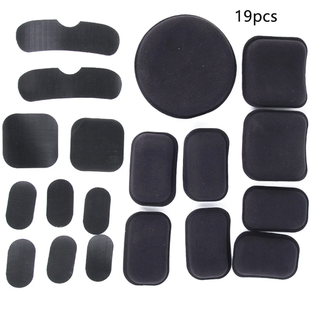 19 шт. легко установить полупокрытые противоударные EVA пены шлем колодки Набор