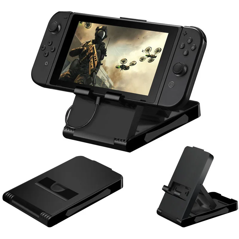 Черный Поддержка nintendo switch поддержка хоста поддержка переключателя слот-машина Поддержка Ручки поддержка игры - Цвет: Черный