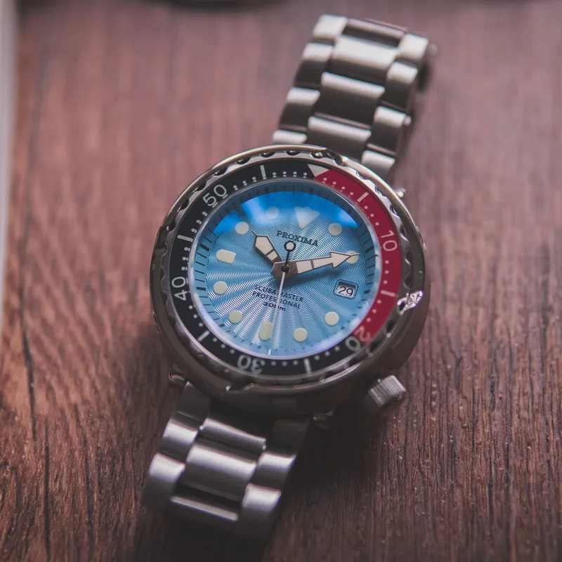 Мужские часы для дайвинга PROXIMA автоматические механические спортивные наручные