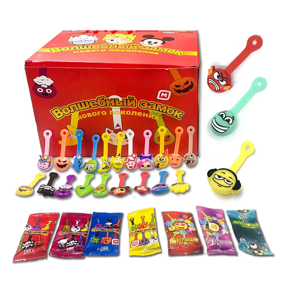 

Scrapers 2 Whole Collection Magnet Children Cartoon Interesting DIY Toys Earphone Data Cable Storage Buckle Random Dropshipping