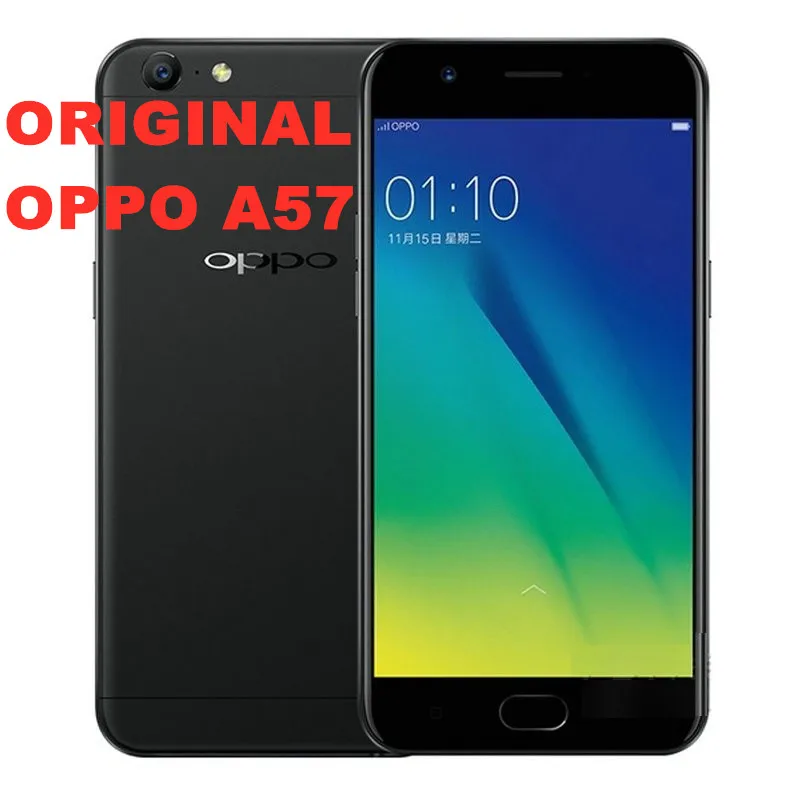 Смартфон Oppo A57 4G LTE Android 6,0 Snapdragon 435 5," ips 1280x720 3 Гб ram 32 ГБ rom 16,0 Мп отпечаток пальца