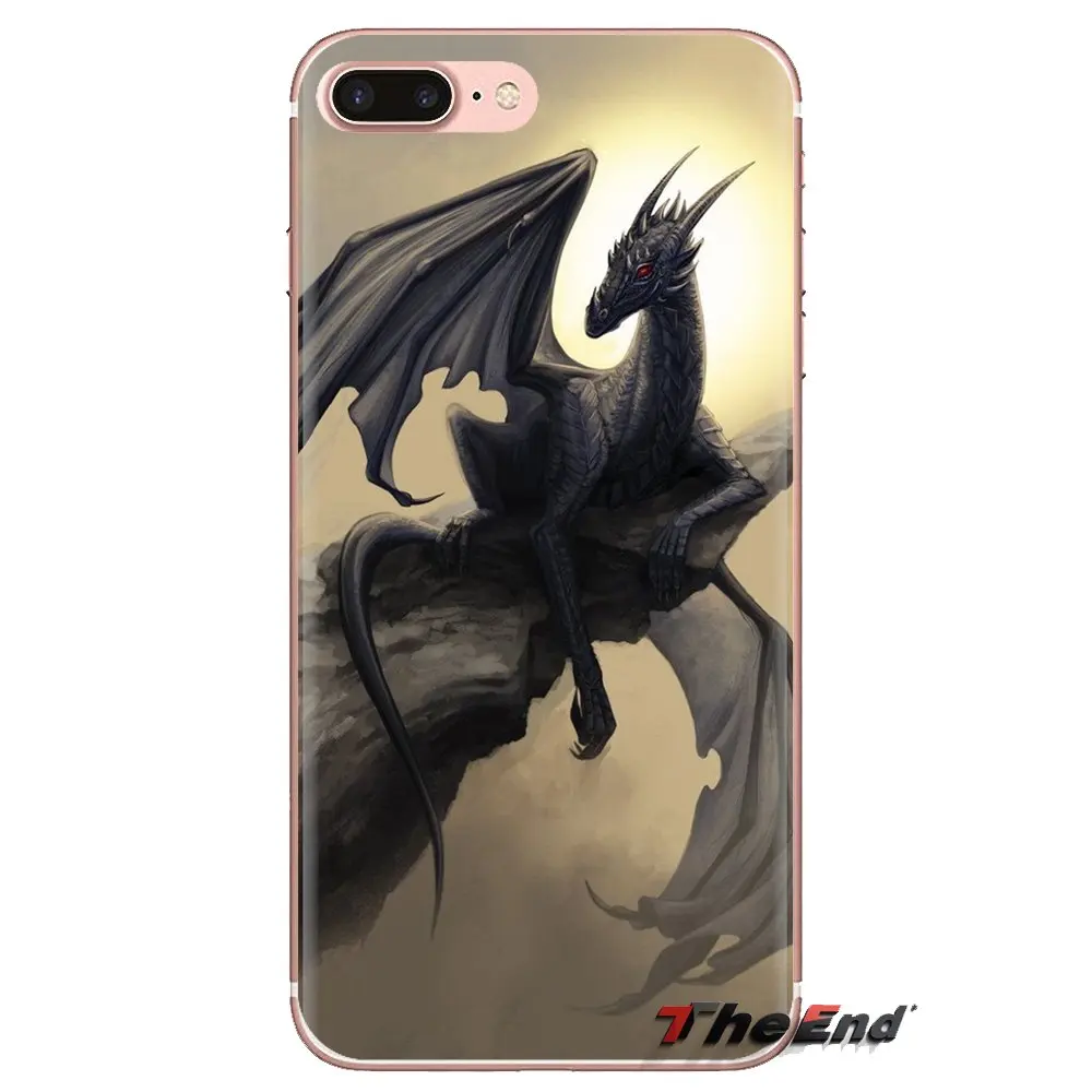 Для Xiao mi 6 A1 Max x 2 5X 6X Red Note 5 5A 4X 4A A4 4 3 Plus Pro ТПУ прозрачные чехлы дракон изображения |