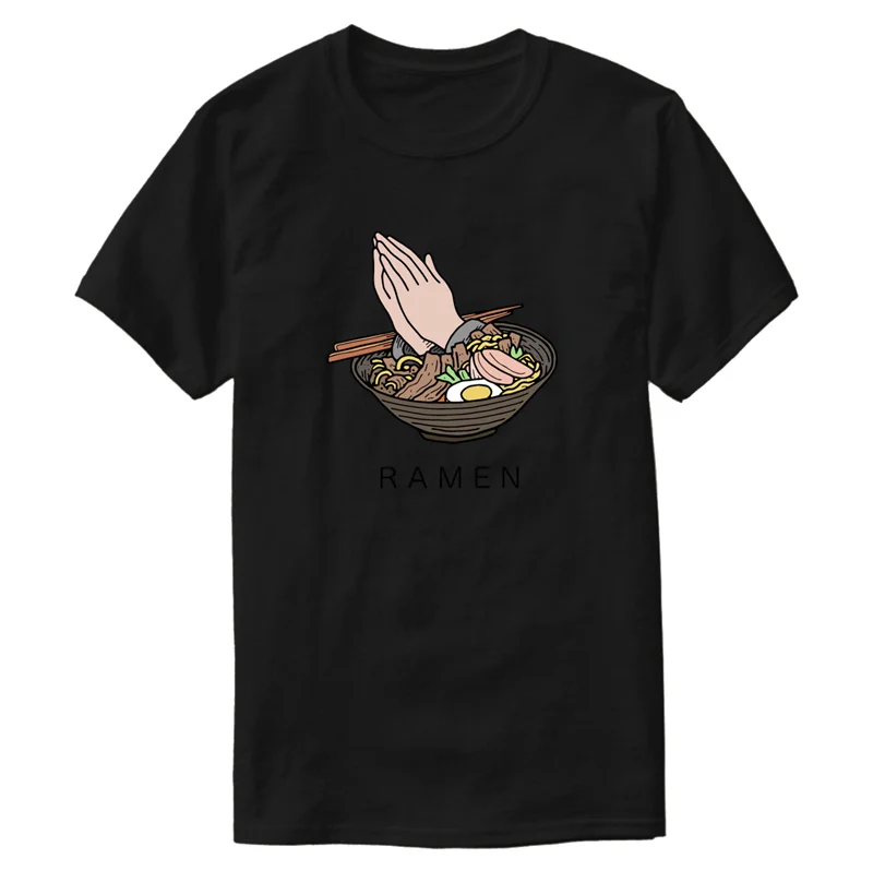 Забавная футболка с принтом Amen Ramen Phone jesus летние мужские футболки для отдыха