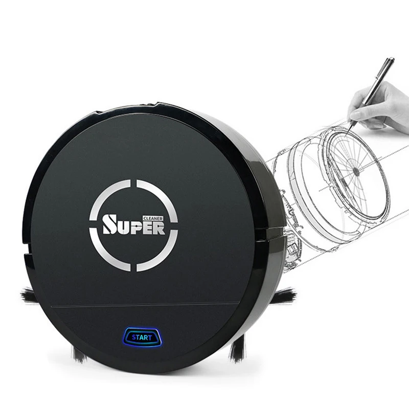 Usb Перезаряжаемый робот для автоматической очистки умный подметальный пол