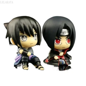 Аниме Фигурка японского аниме модель Q версия Узумаки Какаши Итачи игрушки Shippuden Модель Статуэтка из ПВХ коллекционные игрушки подарок кукла