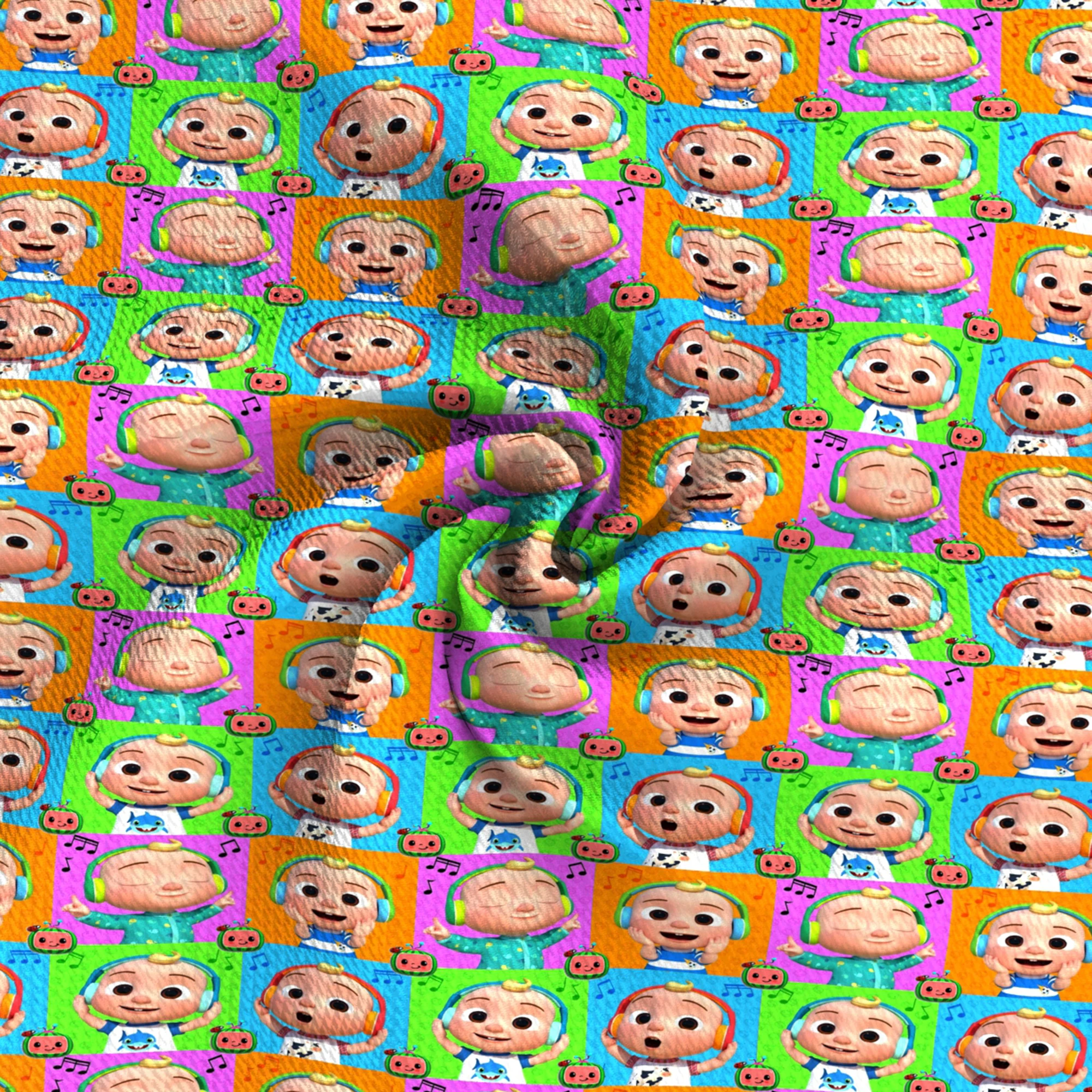 Детская музыкальная печатная пуля ткань текстурированная Ливерпуль 4 способа