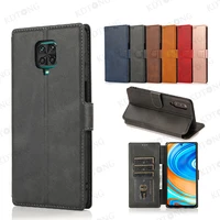 luxury flip solid color leather case for xiaomi redmi k20 k30 10x 6a 8a 9a 9c note 10 9 9s 8 t 7 6 5 pro max shockproof cases