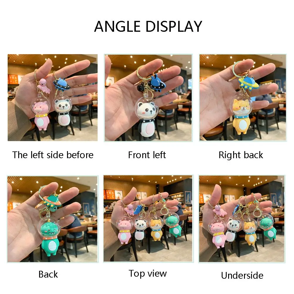 Астронавт креативная силиконовая кукла пилот металлический маленький подарок