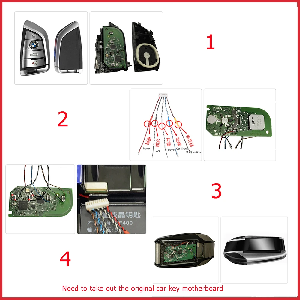 Умный сенсорный ЖК-ключ для автомобиля ручной замок двери удобная система
