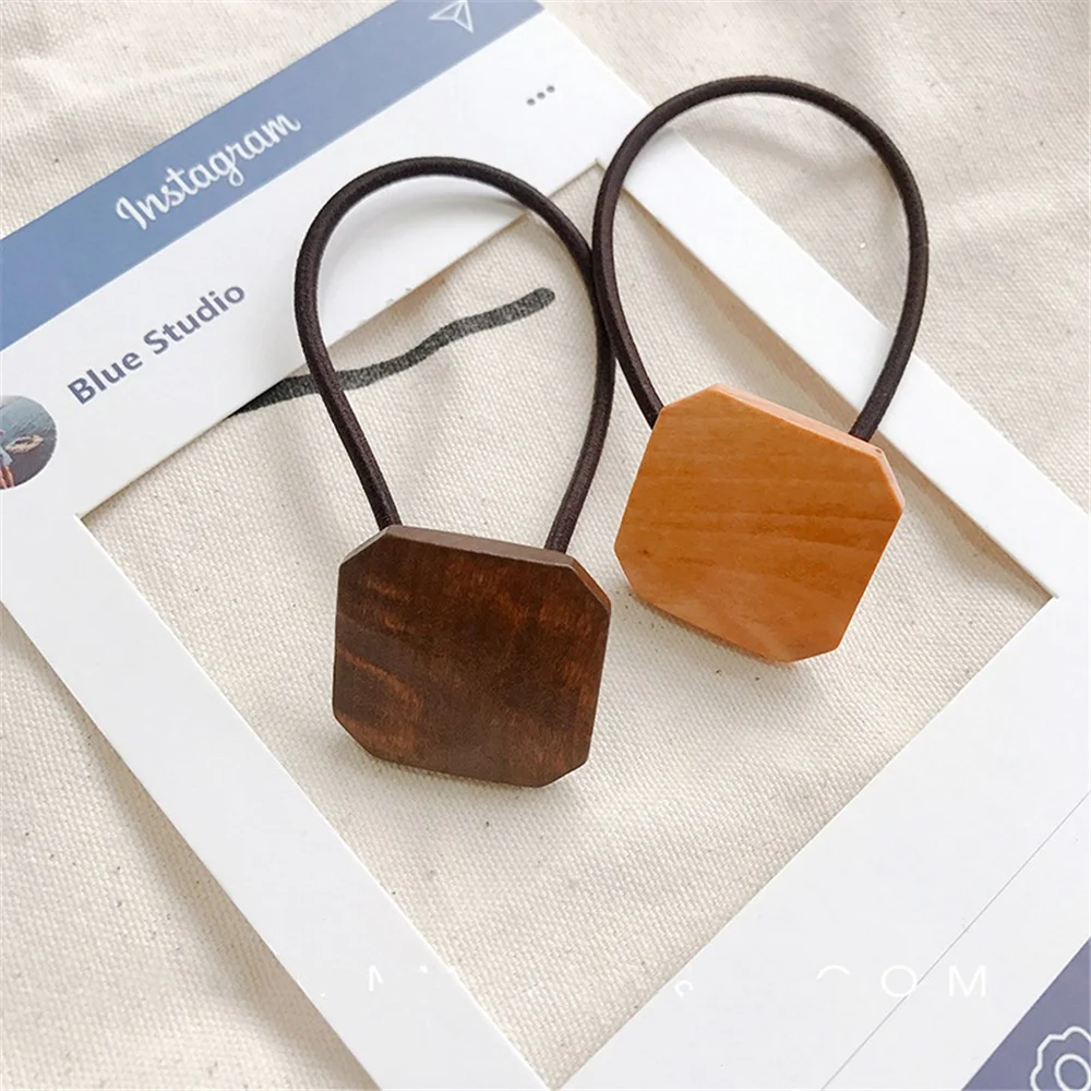 Резинка для волос в Корейском стиле модная эластичная ретро-повязка Джокера с