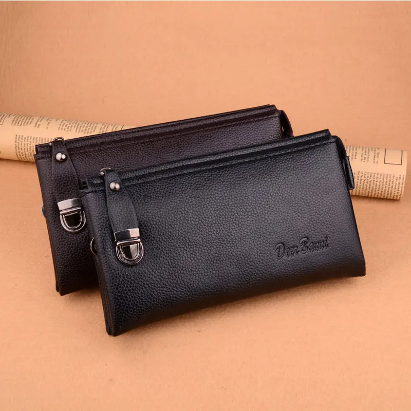 Мужские кошельки Большая вместительная сумка-клатч Passcard Pocket мужской деловой