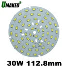 10 шт. 30 Вт 112,8 мм 3300lm светодиодный чип, светодиодная печатная плата с smd для лампы светильник источник светильник, алюминиевая пластина, бесплатная доставка