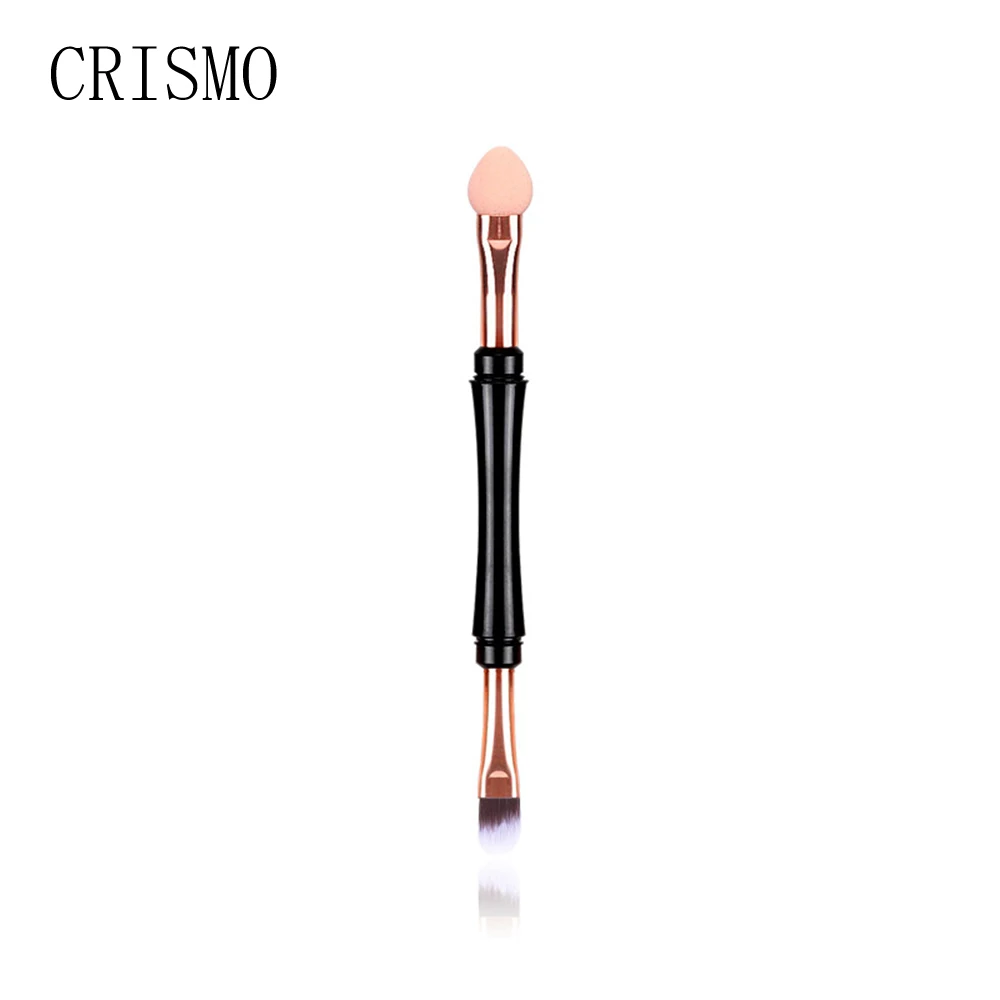 CRISMO 1 шт. Кисть для макияжа с двойной головкой тени век бровей подводка глаз кисть