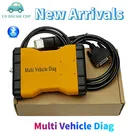 Диагностический сканер obd2 для Авто Diag VD DS150E CDP Bluetooth для delphis 2017R3 2016.R0 keygen