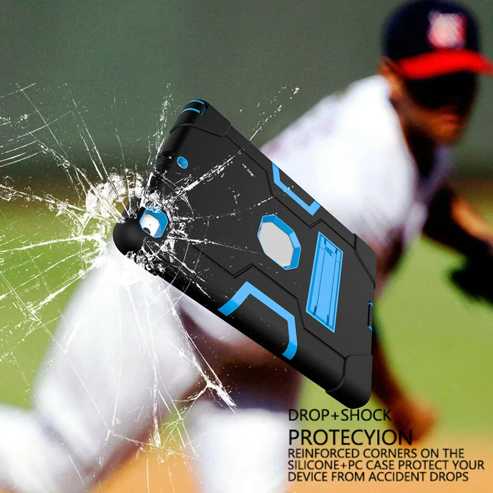 Гибридный резиновый чехол противоударный жесткий защитный для iPad 7 го поколения