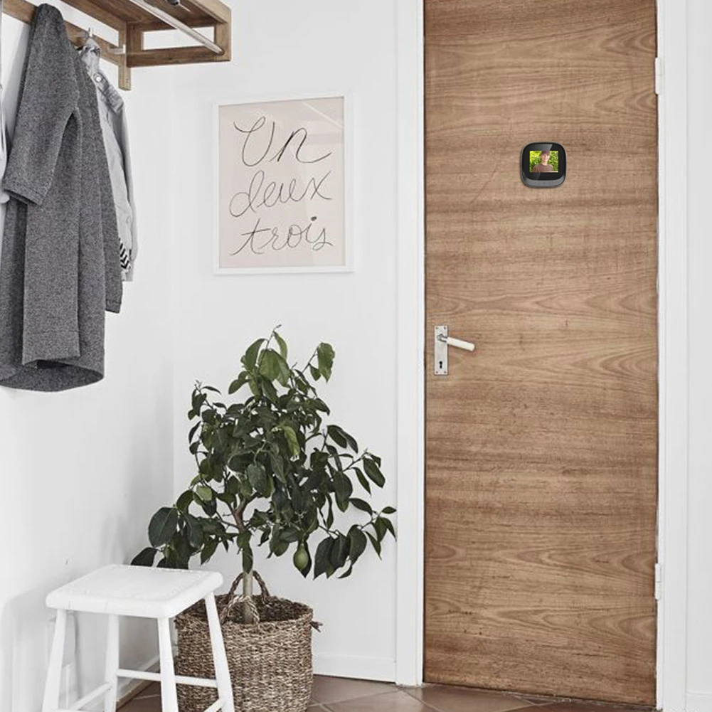 Умный дверной звонок камера безопасности беспроводной домофон видео глаз